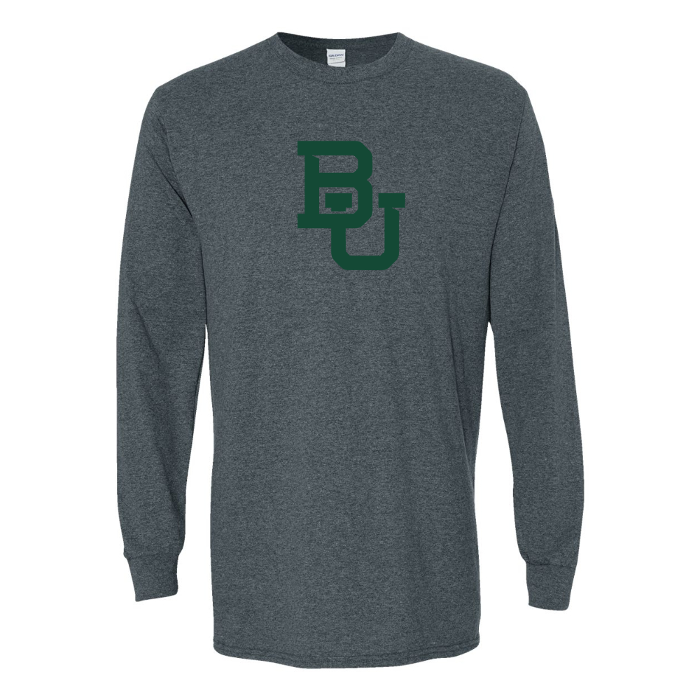 Men's  Baylor Bears Gildan Heavy Cotton Long Sleeve T-Shirt