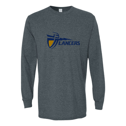 Men's  California Baptist Lancers Gildan Heavy Cotton Long Sleeve T-Shirt