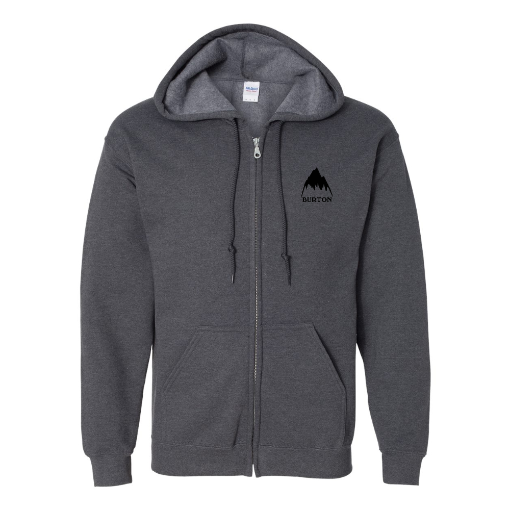 Men's   Burton Mountain  Gildan  Heavy Blend Full Zip Hooded Sweatshirt
