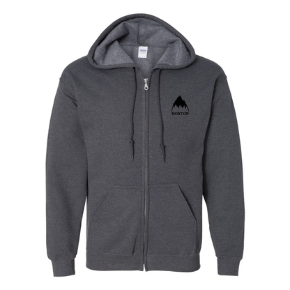 Men's   Burton Mountain  Gildan  Heavy Blend Full Zip Hooded Sweatshirt