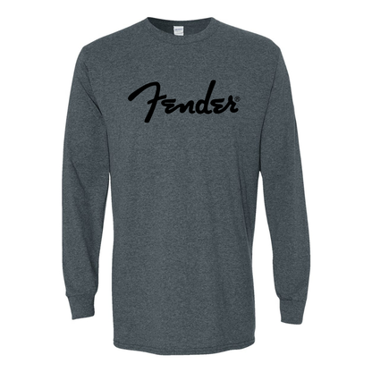 Men's Fender Gildan Heavy Cotton Long Sleeve T-Shirt