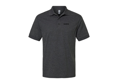 Men's Nasdaq Logo Gildan Dry Blend Jersey Polo