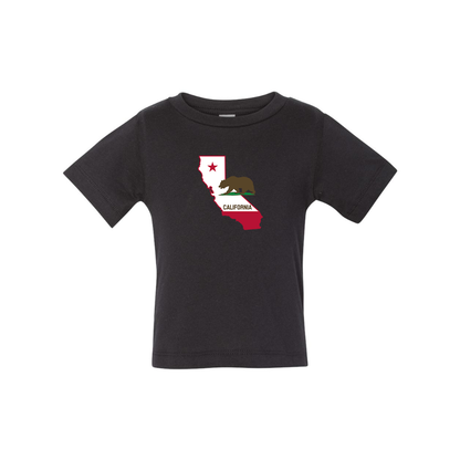 California Bear Map  BELLA CANVAS Infant Jersey Tee
