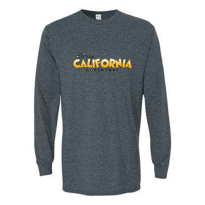 Men's Disney California Adventure Gildan Heavy Cotton Long Sleeve T-Shirt