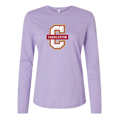 BELLA CANVAS Charleston Cougars Jersey Long Sleeve Tee