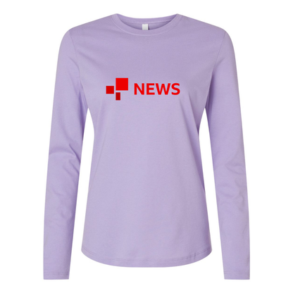 BELLA CANVAS BBC News   Jersey Long Sleeve Tee