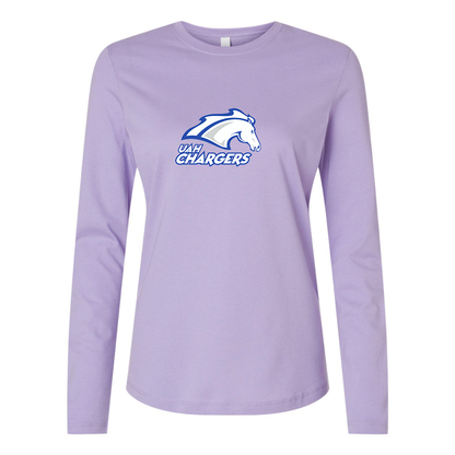 BELLA CANVAS Women’s Alabama Huntsville Chargers Jersey Long Sleeve Tee