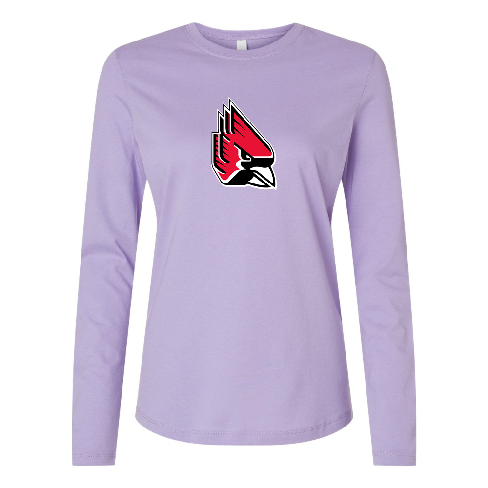 BELLA CANVAS  Ball State Cardinals Jersey Long Sleeve Tee