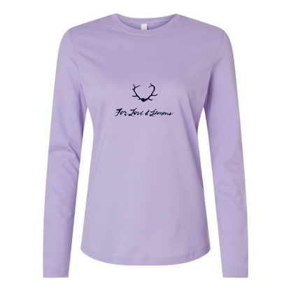 BELLA CANVAS For Loves & Lemons  Jersey Long Sleeve Tee