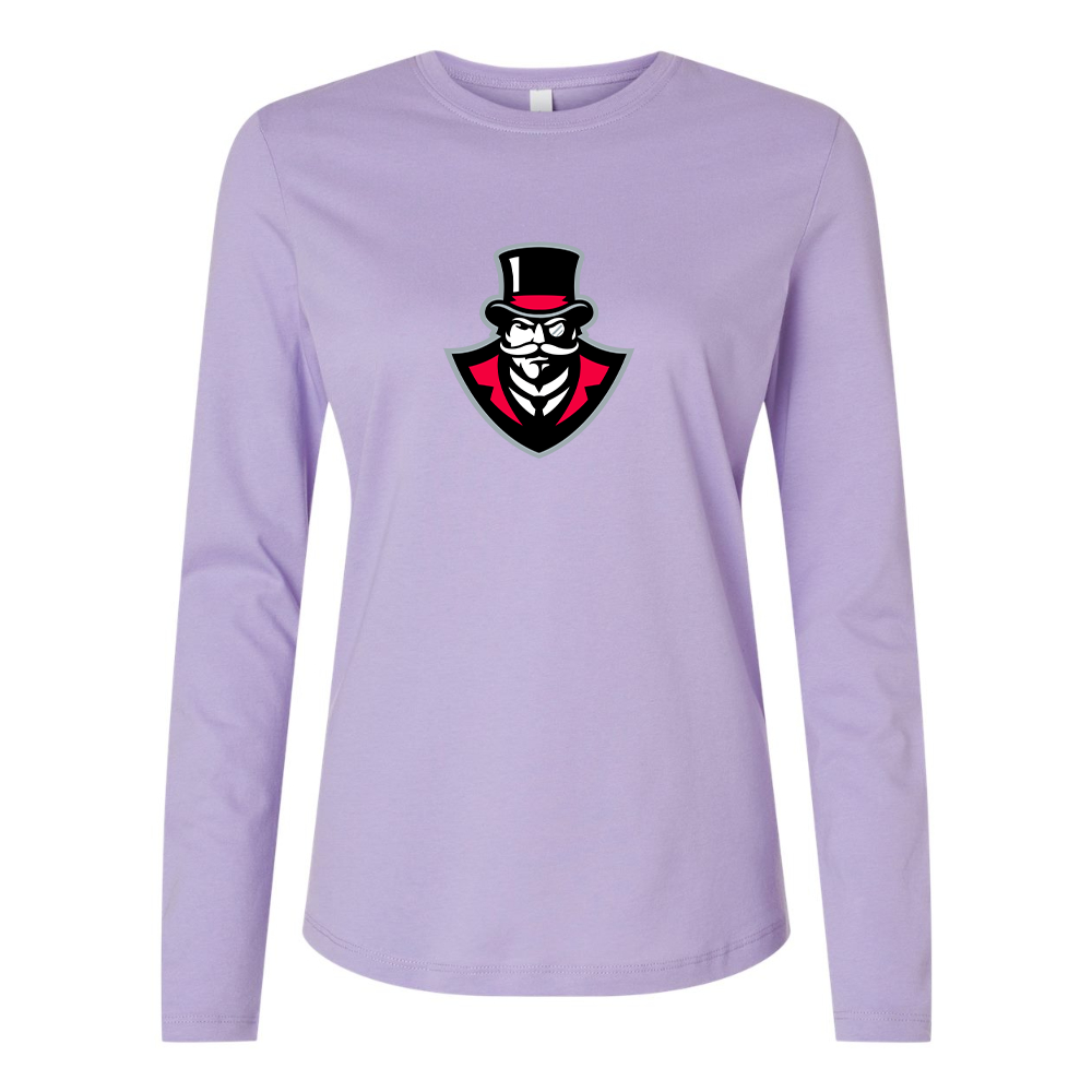 BELLA CANVAS   Austin Peay Governors Jersey Long Sleeve Tee