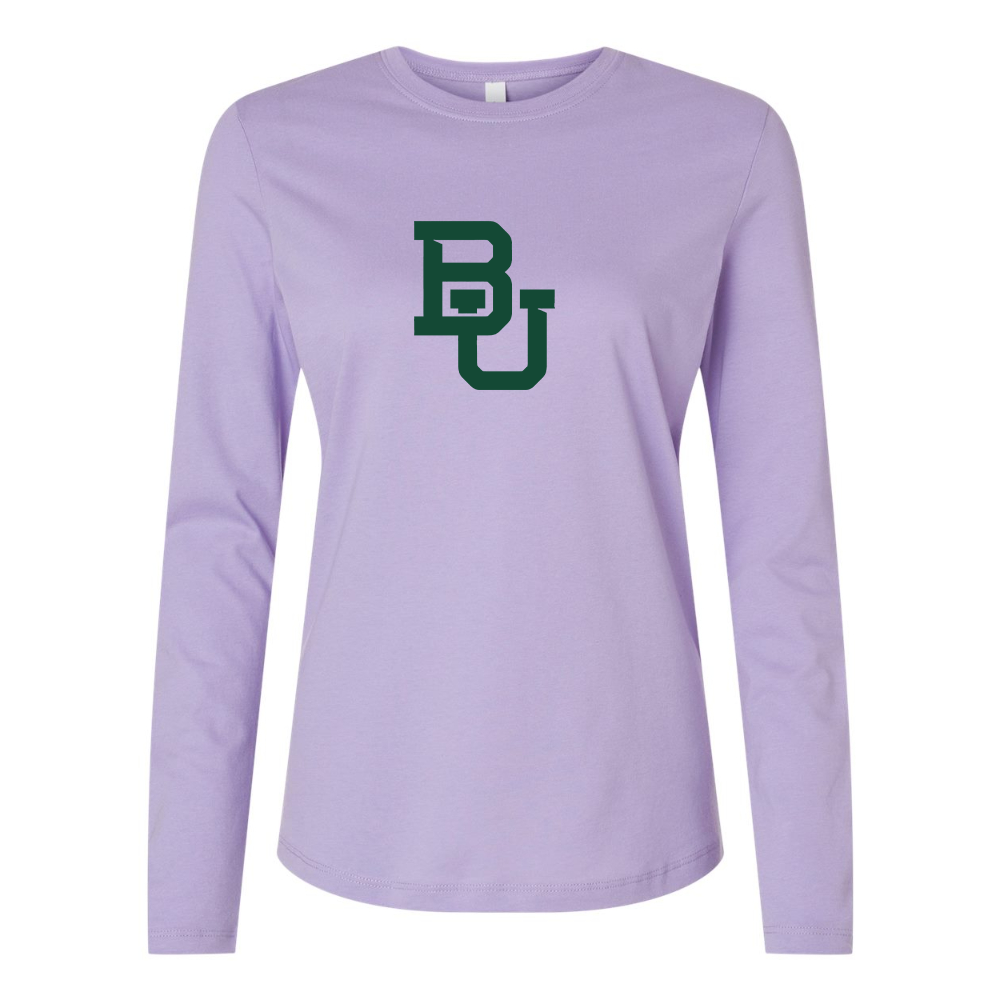 BELLA CANVAS  Baylor Bears Jersey Long Sleeve Tee