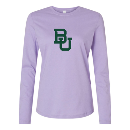 BELLA CANVAS  Baylor Bears Jersey Long Sleeve Tee