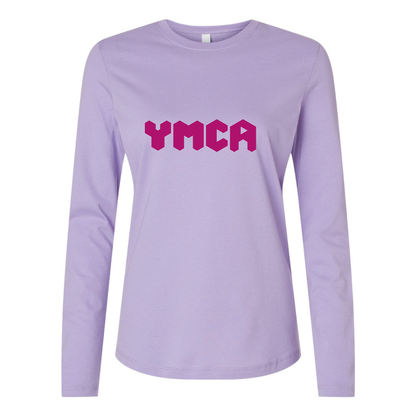 BELLA CANVAS YMCA Mauve Jersey Long Sleeve Tee