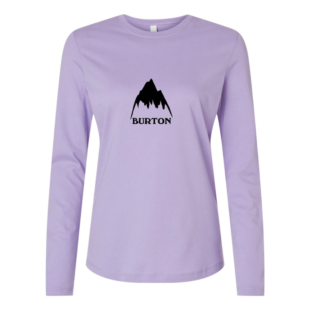 BELLA CANVAS Women’s  Burton Mountain  Jersey Long Sleeve Tee