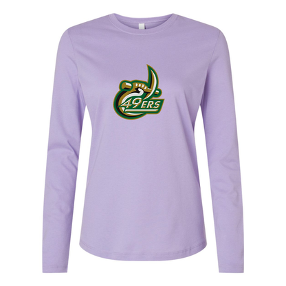 BELLA CANVAS Charlotte 49ers Jersey Long Sleeve Tee