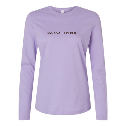 BELLA CANVAS Banana Republic Jersey Long Sleeve Tee
