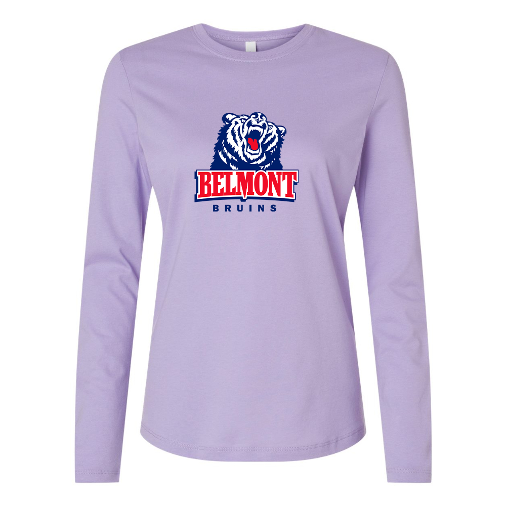 BELLA CANVAS Belmont Bruins  Jersey Long Sleeve Tee