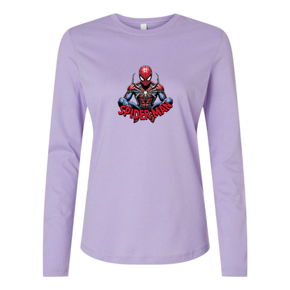 BELLA CANVAS Women’s Spider-Man 2025 Jersey Long Sleeve Tee