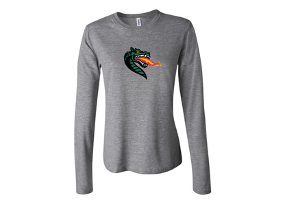 BELLA CANVAS Women’s UAB Blazers Jersey Long Sleeve Tee