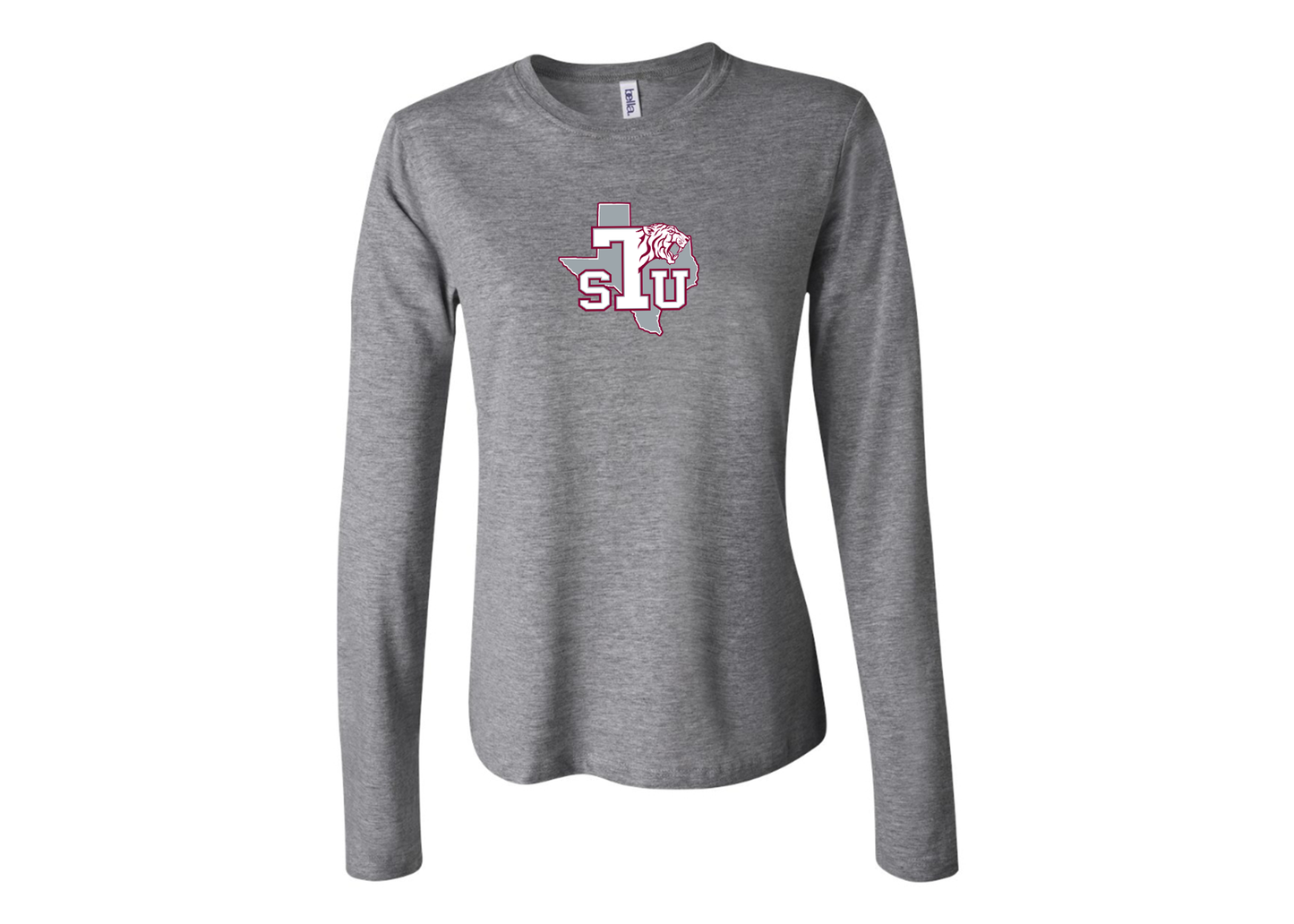 BELLA CANVAS Women’s Texas Southern Tigers Jersey Long Sleeve Tee
