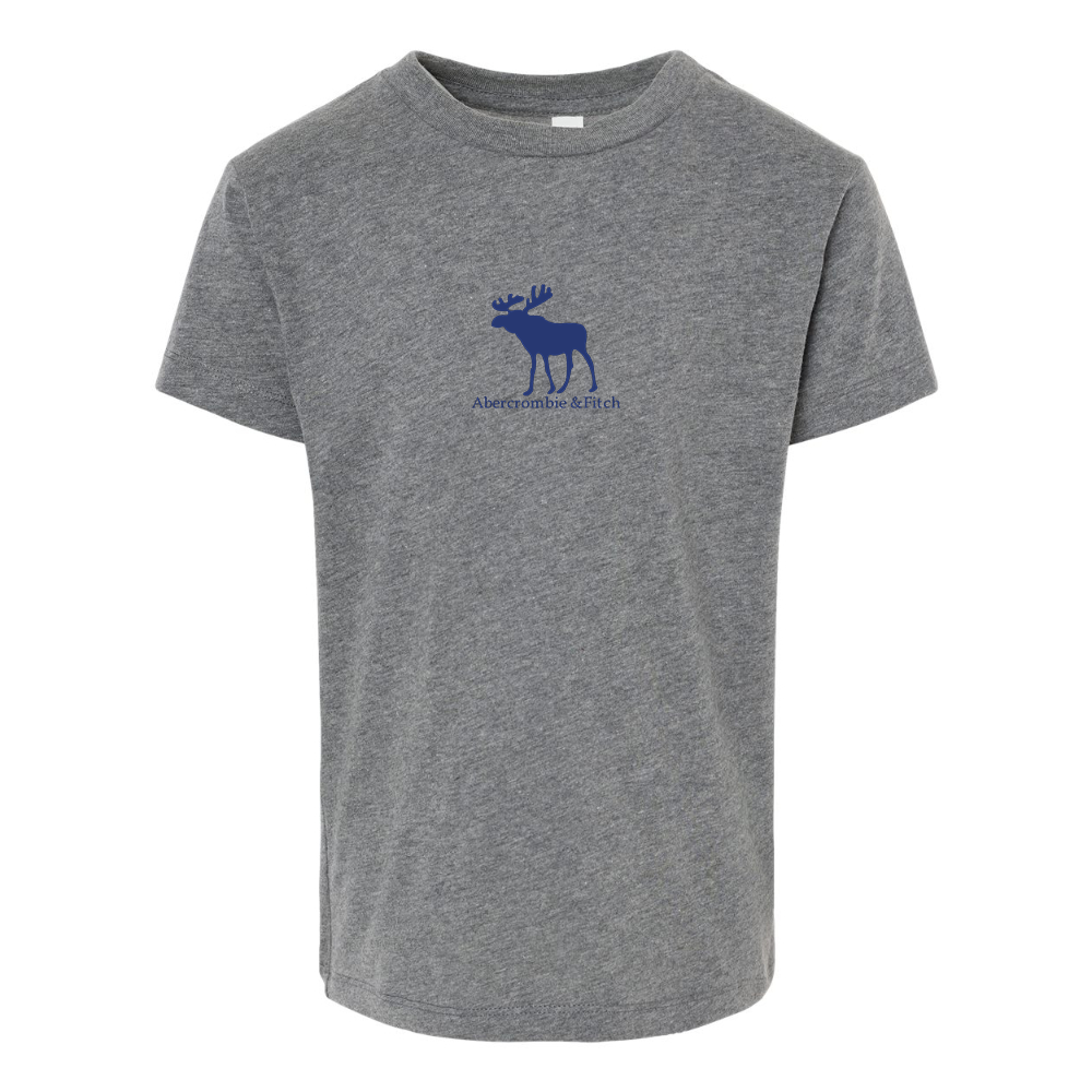 Abercrombie & Fitch Moose Logo BELLA  CANVAS Toddler Jersey Tee