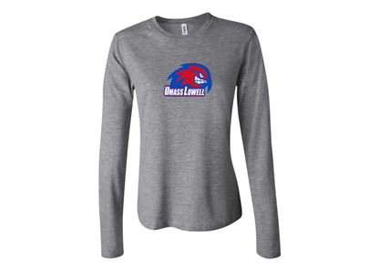 BELLA CANVAS Women’s UMass Lowell River Hawks Jersey Long Sleeve Tee