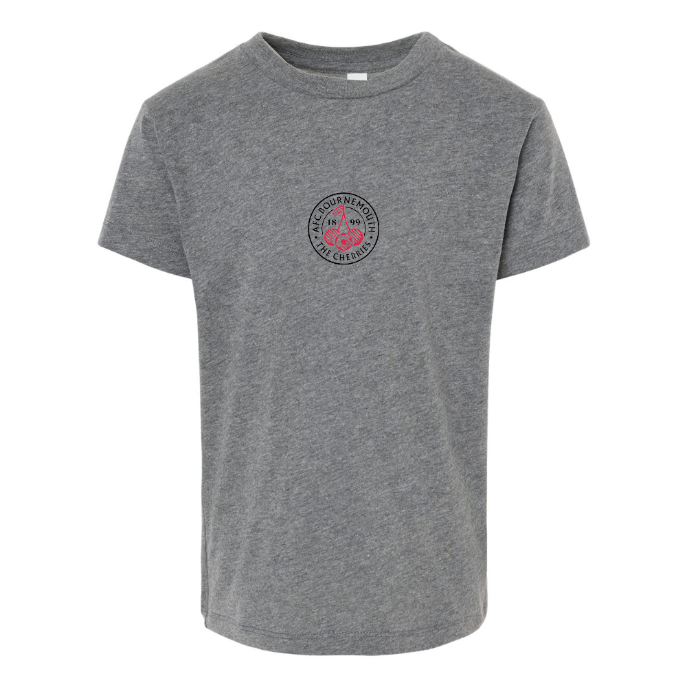 AFC Bournemouth Soccer Logo BELLA  CANVAS Toddler Jersey Tee