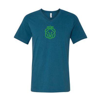 Ahold Delhaize Symbol BELLA  CANVAS - Jersey V-Neck T-Shirt