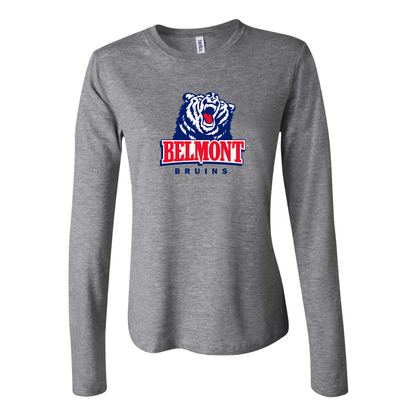 BELLA CANVAS Belmont Bruins  Jersey Long Sleeve Tee