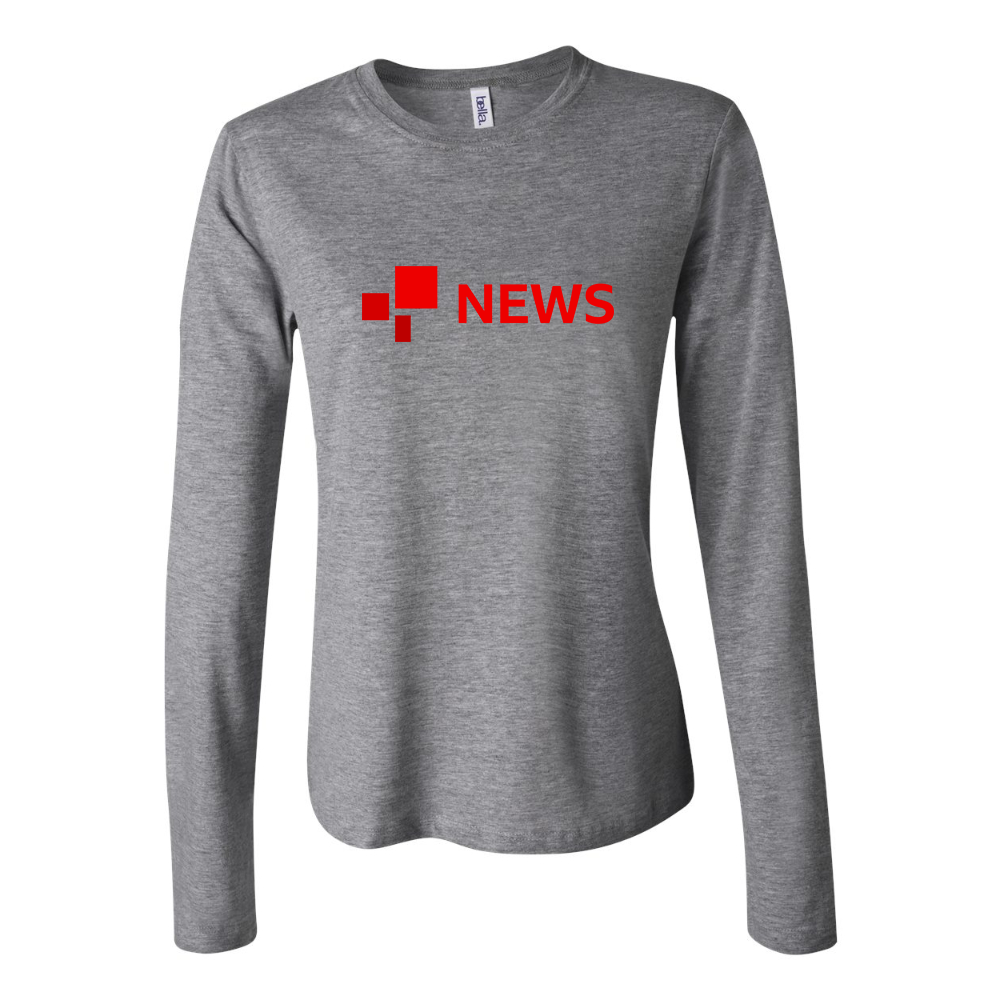 BELLA CANVAS BBC News   Jersey Long Sleeve Tee