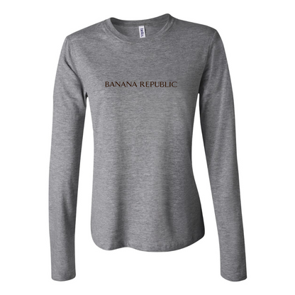 BELLA CANVAS Banana Republic Jersey Long Sleeve Tee