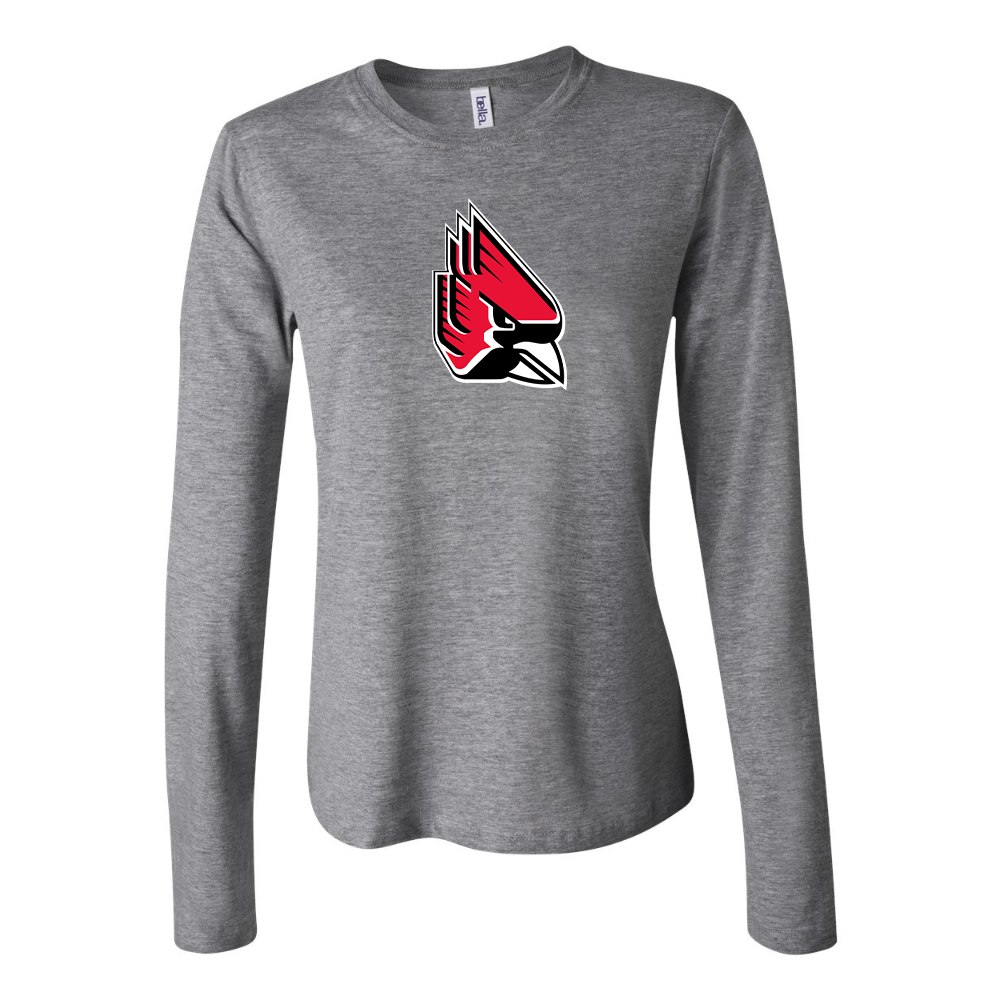 BELLA CANVAS  Ball State Cardinals Jersey Long Sleeve Tee