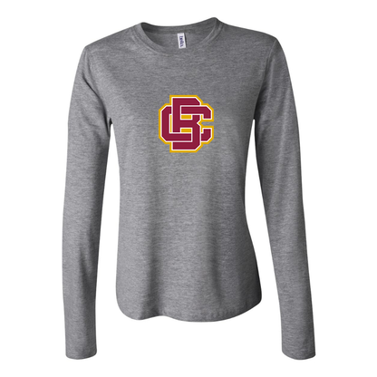 BELLA CANVAS Women’s Bethune Cookman Wildcats  Jersey Long Sleeve Tee