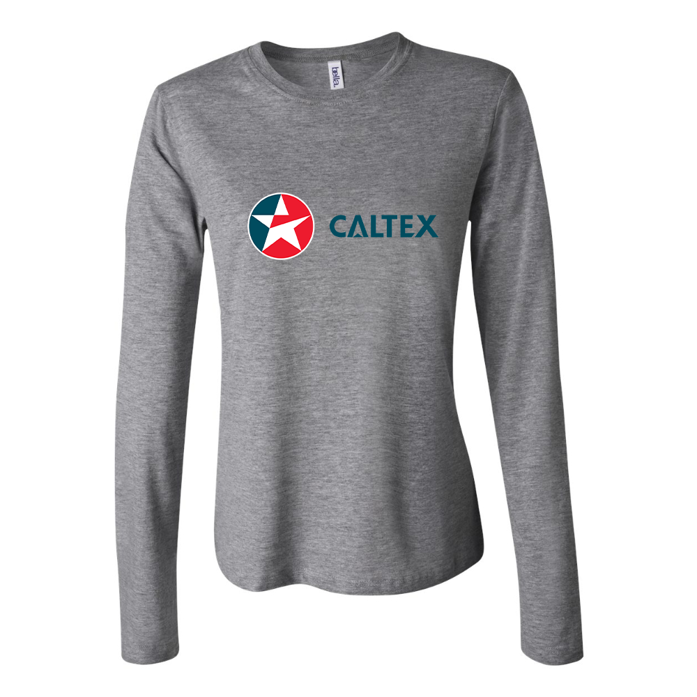 BELLA CANVAS Caltex Gas Station  Jersey Long Sleeve Tee