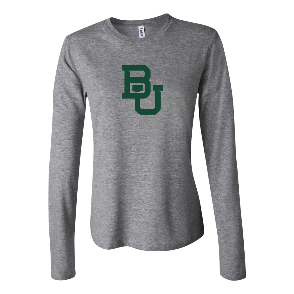 BELLA CANVAS  Baylor Bears Jersey Long Sleeve Tee