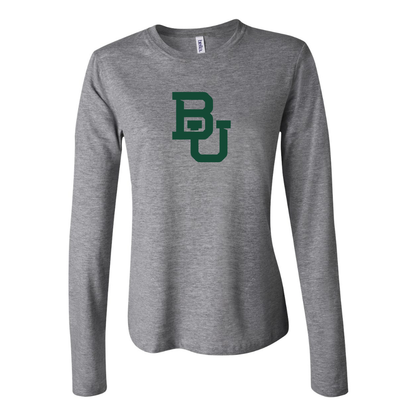 BELLA CANVAS  Baylor Bears Jersey Long Sleeve Tee