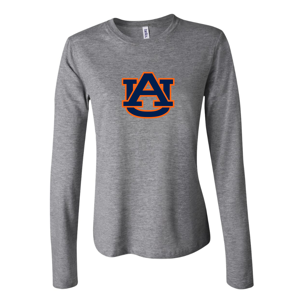 BELLA CANVAS  Auburn Tigers Jersey Long Sleeve Tee