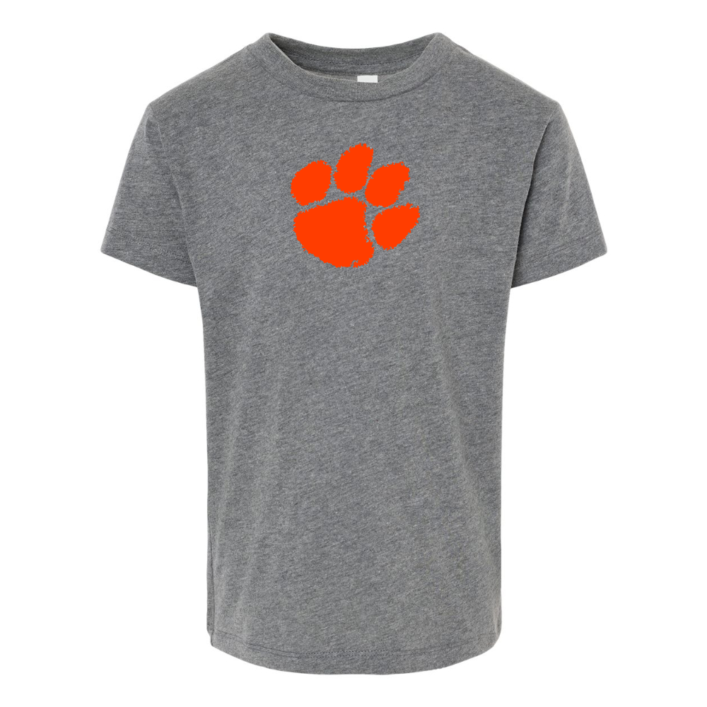 Clemson Tigers BELLA  CANVAS Toddler Jersey Tee