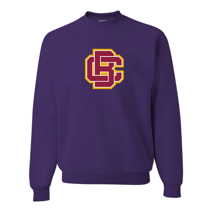 Men's  Bethune Cookman Wildcats JERZEES NuBlend Crewneck Sweatshirt
