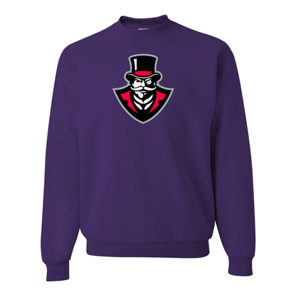 Men's  Austin Peay Governors JERZEES NuBlend Crewneck Sweatshirt