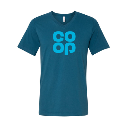 CoOp  BELLA  CANVAS - Jersey V-Neck T-Shirt