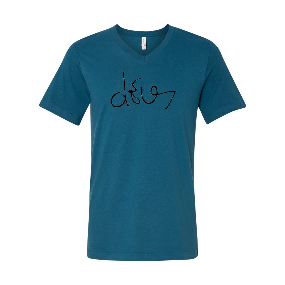 dEUS BELLA  CANVAS - Jersey V-Neck T-Shirt
