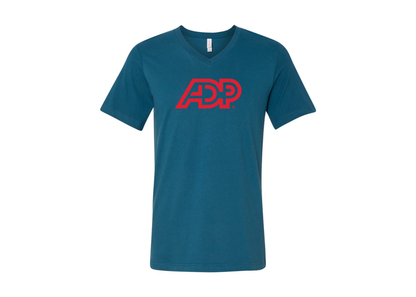 ADP Logo BELLA  CANVAS - Jersey V-Neck T-Shirt