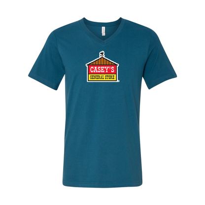 Casey's General Store BELLA  CANVAS - Jersey V-Neck T-Shirt