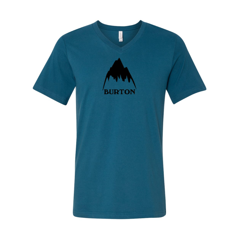 Burton Mountain  BELLA  CANVAS - Jersey V-Neck T-Shirt