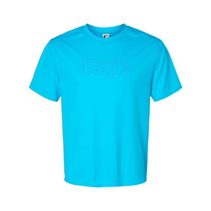 Men's People Magazine Logo Polyester T-Shirt