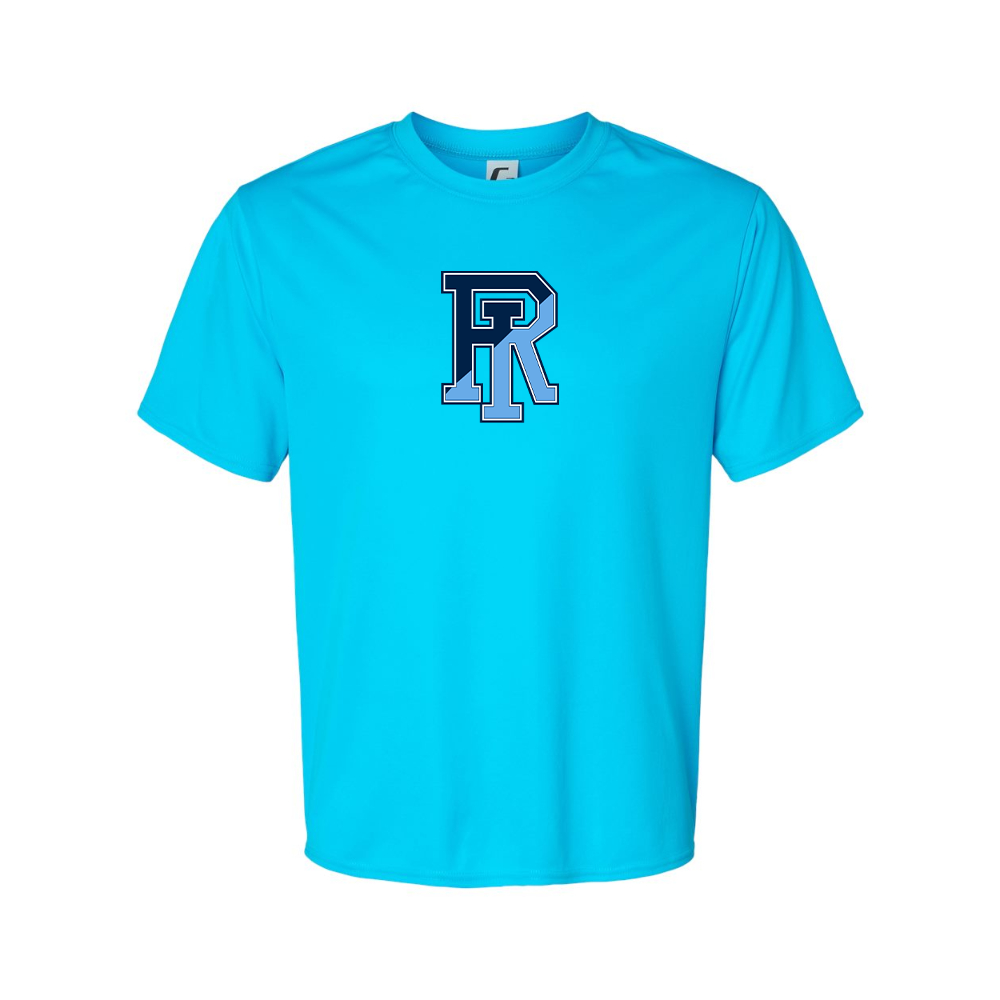 Men's Rhode Island Rams Logo Polyester T-Shirt