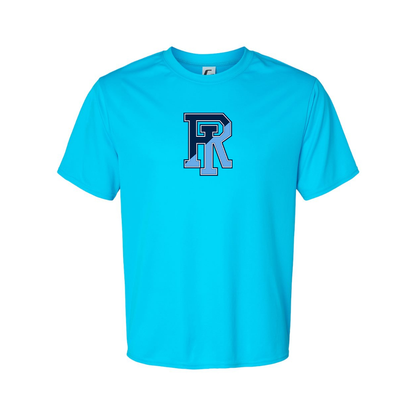 Men's Rhode Island Rams Logo Polyester T-Shirt