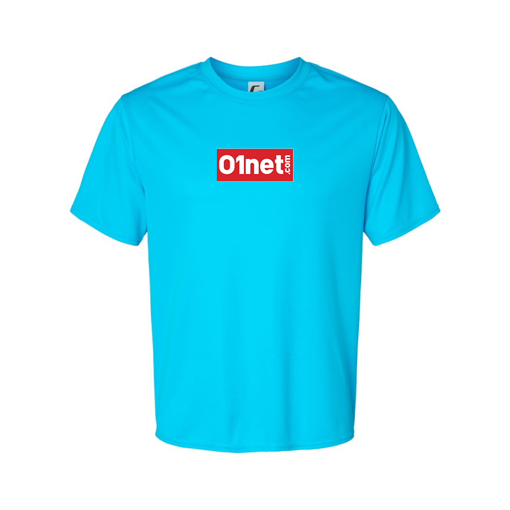 Men's  01net Logo Polyester T-Shirt