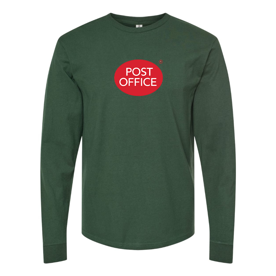 Men's Post Office Logo Long Sleeve T-Shirt